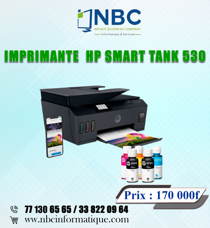 IMPIRMANTE HP 530 SMART TANK WIFI