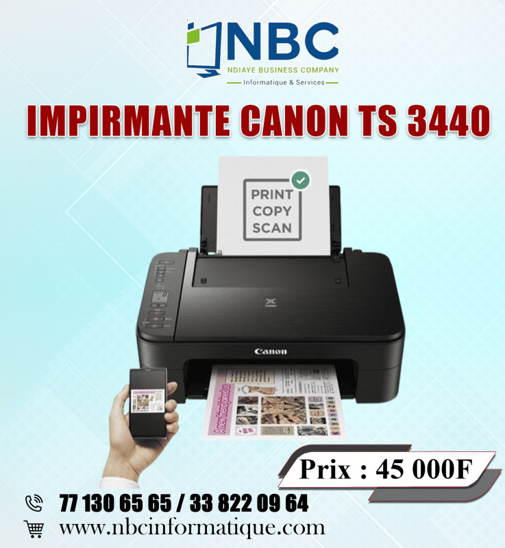 CANON PIXMA TS3440 COULEUR